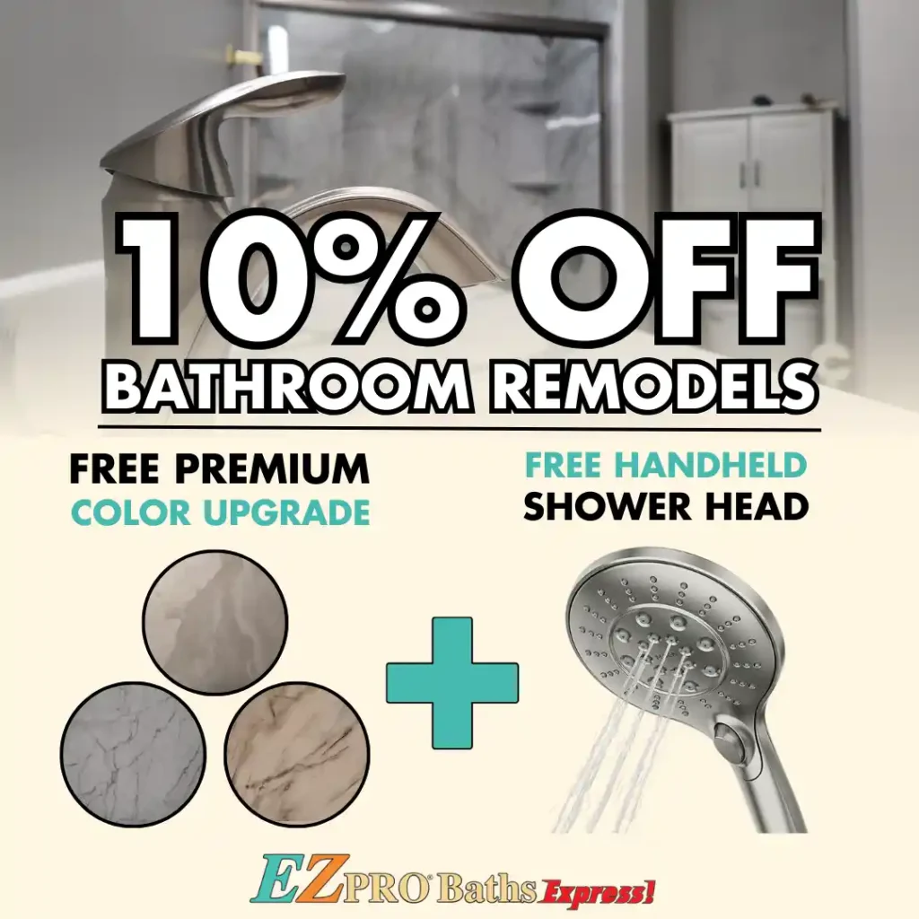 10% off bathroom remodel special